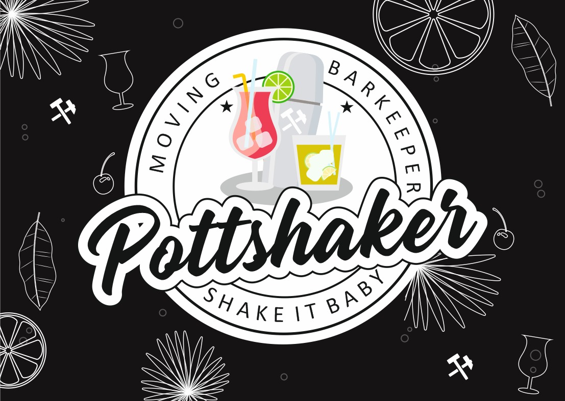 Pottshaker Logo mit Hintergrund